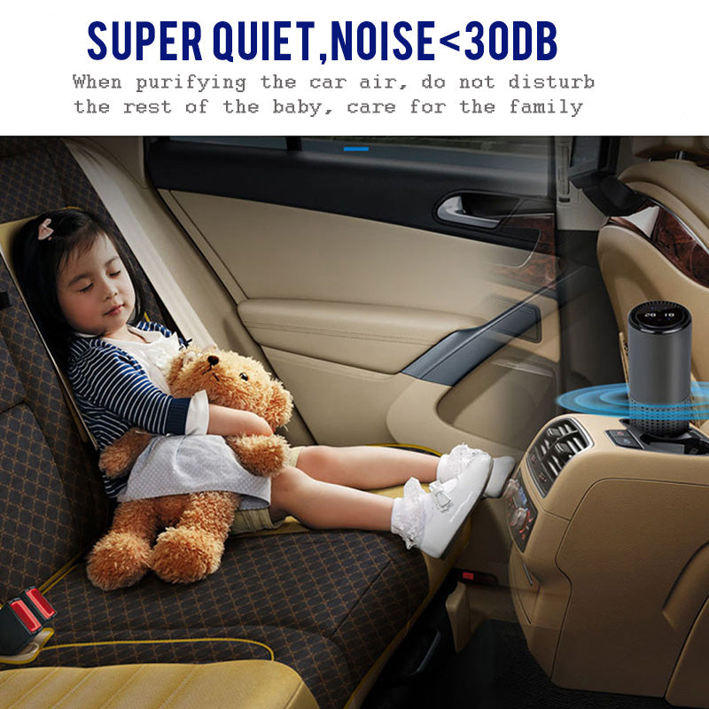 Air Purifier with HEPA Filter Fresh Air Anion for Car Home Office