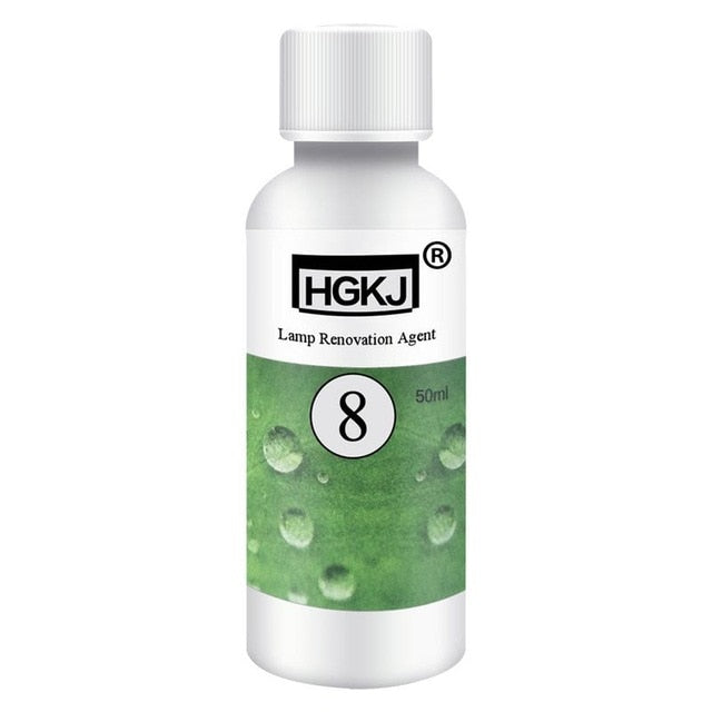20/50ML Car Headlight Cleaning Fluid Repair Renovation HGKJ-8