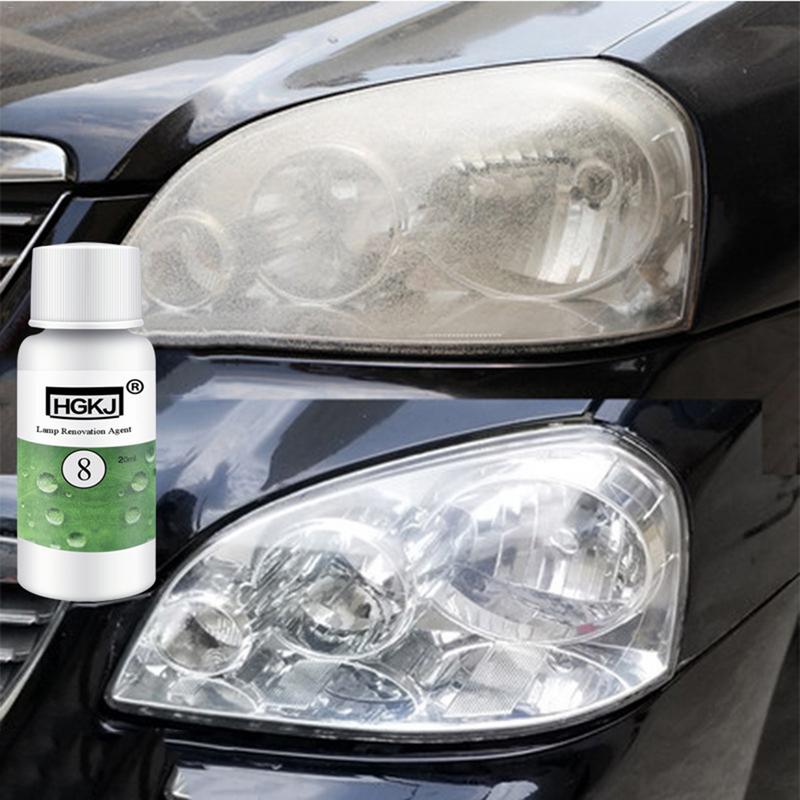 20/50ML Car Headlight Cleaning Fluid Repair Renovation HGKJ-8
