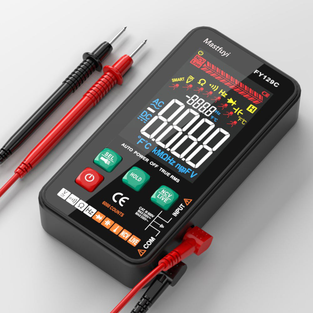 Digital Multifunction Multimeter Large Screen Smart Electrical AC DC Multimeter Auto identification