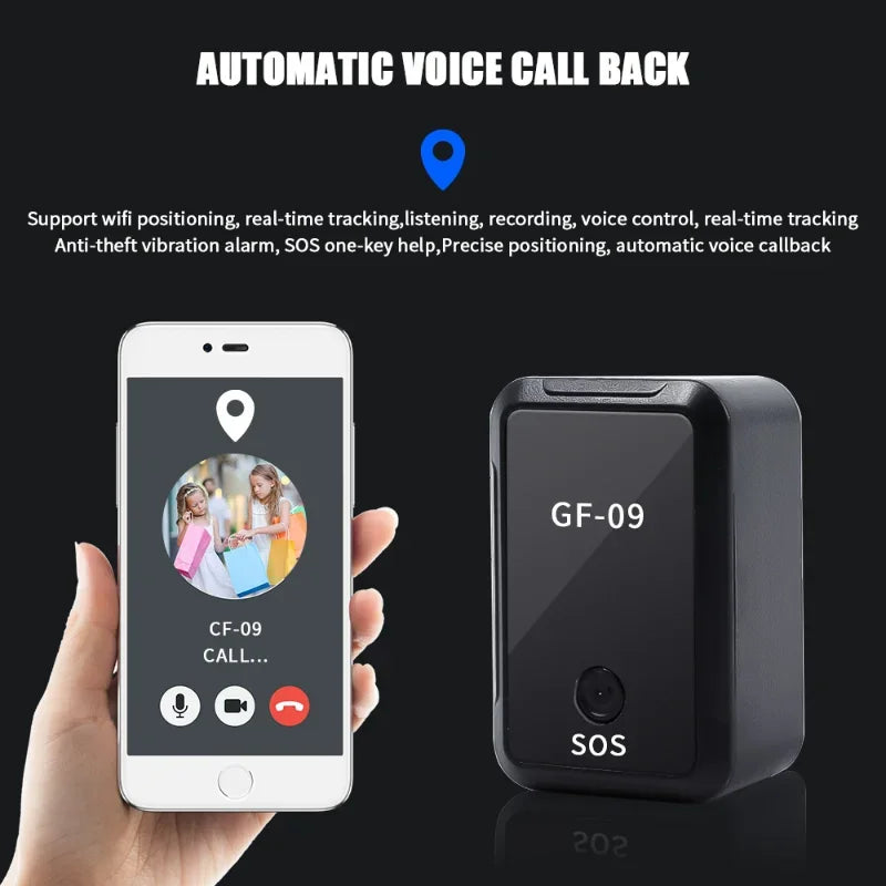 GF-07 Mini Voiture GPS Tracker Anti Perte Dispositif Suivi En Temps Réel