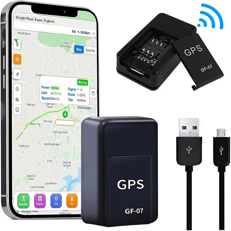 Mini traqueur GPS de voiture localisateur antivol suivi en temps réel epiPositioner support magnétique traqueur antivol GF-07