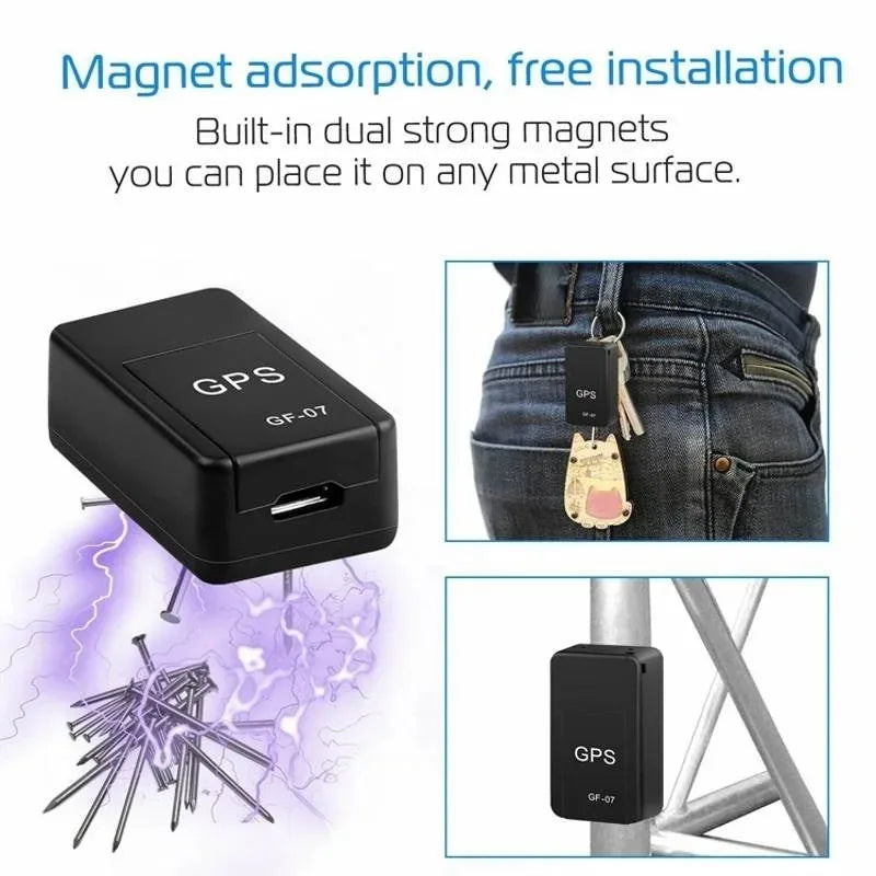 Mini traqueur GPS de voiture localisateur antivol suivi en temps réel epiPositioner support magnétique traqueur antivol GF-07