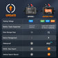 Pro Battery Monitor 24V Battery Health Analyzer 12V Battery Tester SOC
