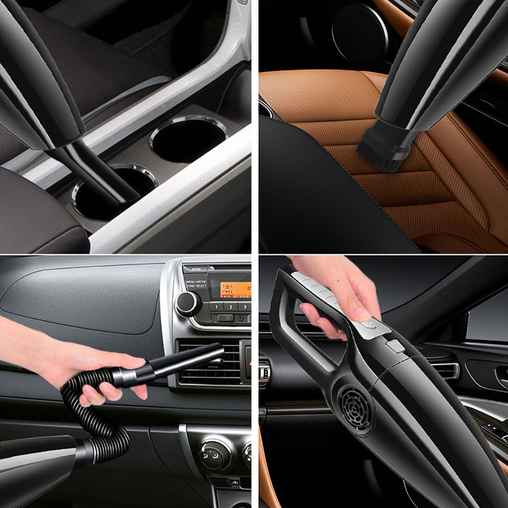 12V 120W Handheld Car Vacuum Cleaner Strong Suction Wet and Dry Dual-use Vacuum Cleaner