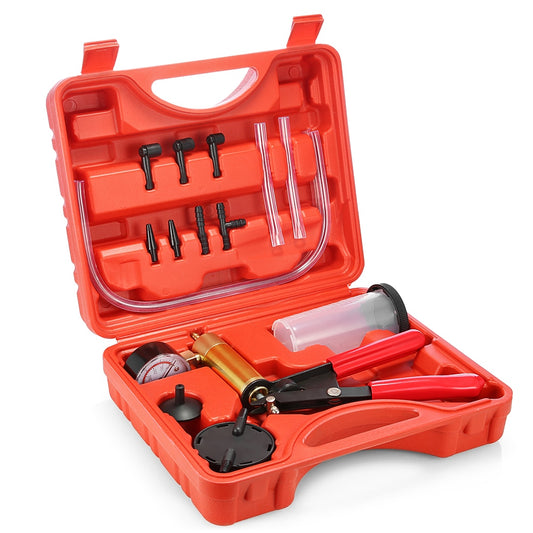 Hand brake fluid bleeding tools