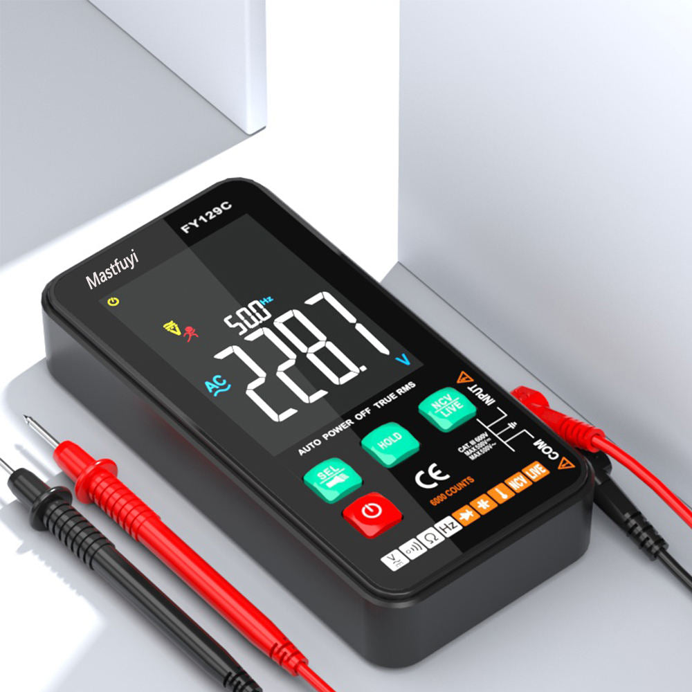Digital Multifunction Multimeter Large Screen Smart Electrical AC DC Multimeter Auto identification