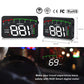 Universal Windshield Projector Auto Overspeed Warning Alarm System with 3.5 Display