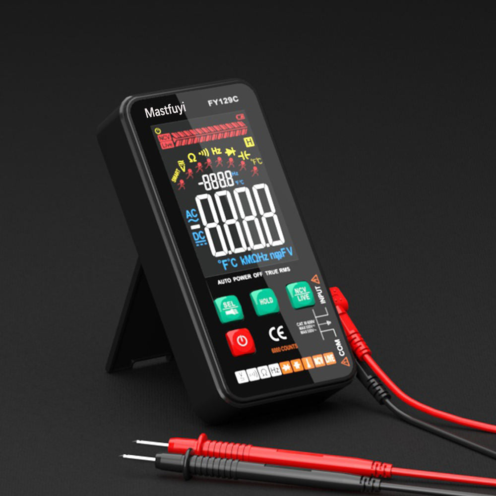 Digital Multifunction Multimeter Large Screen Smart Electrical AC DC Multimeter Auto identification