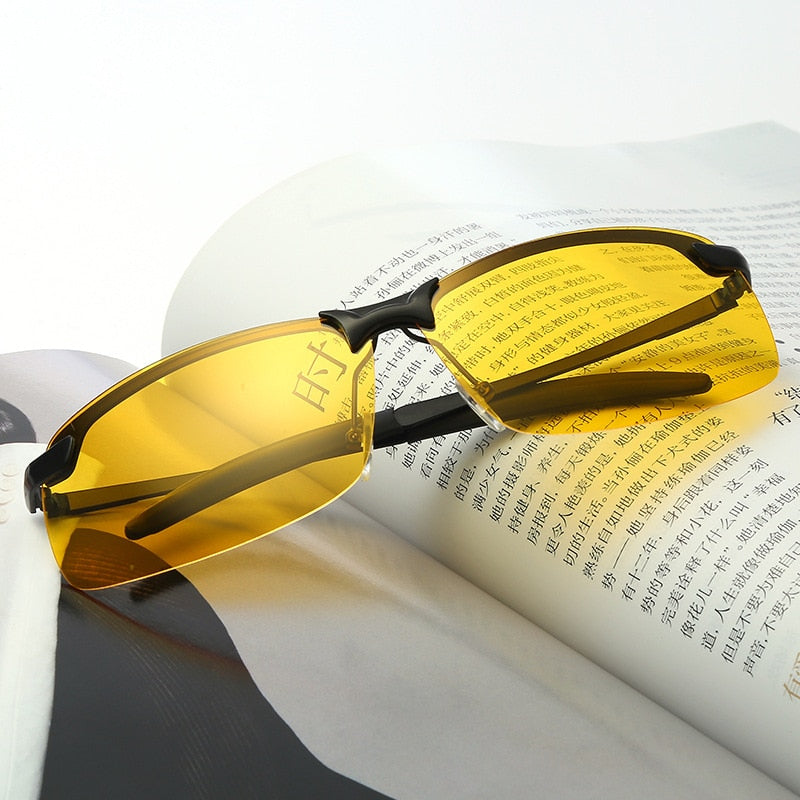 HD Night Vision Polarized Driving Glasses Men Women Anti-Glare UV Glasses