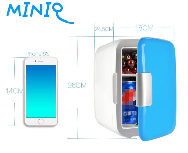 4L Mini Electric Fridge Dual Use for Car and Home
