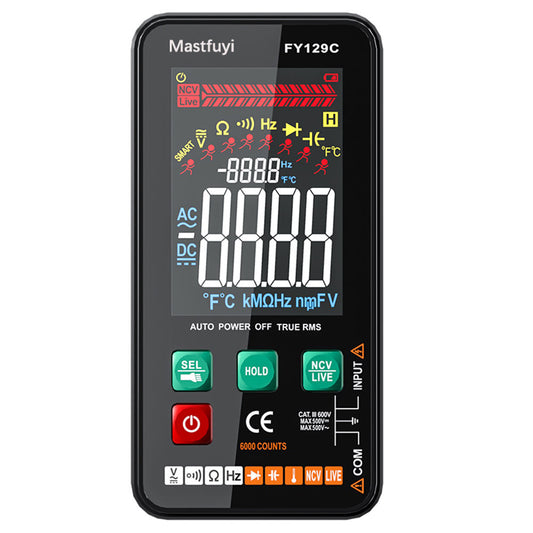 Digital Multifunction Multimeter Large Screen Smart Electrical AC DC Multimeter Auto identification