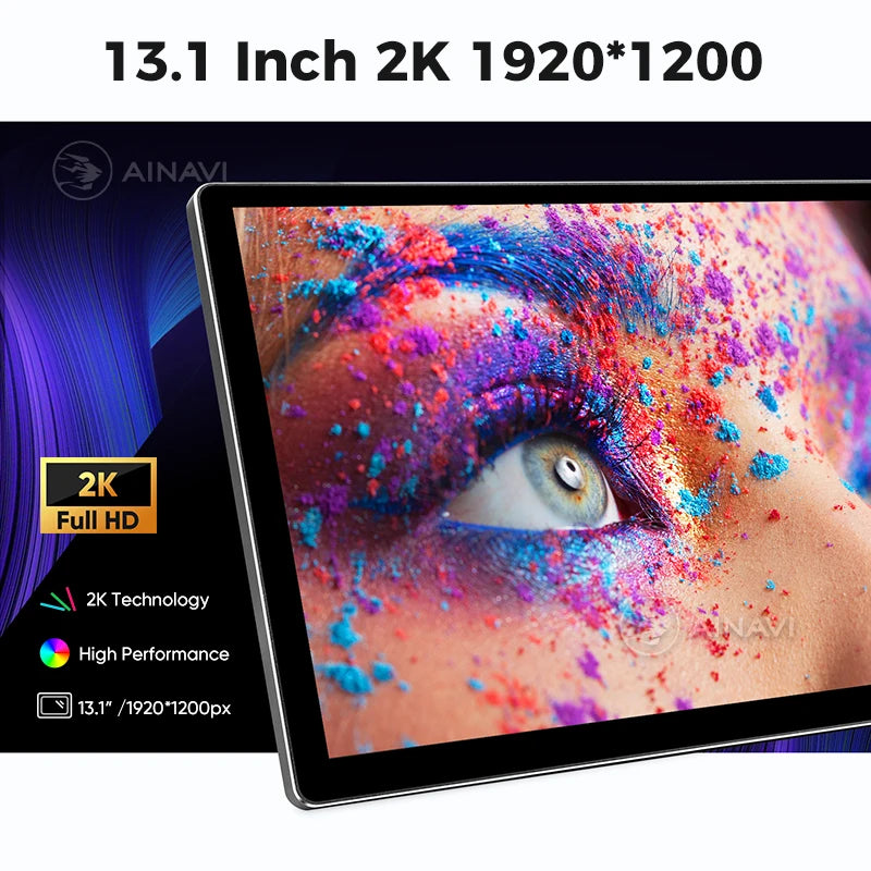 Ainavi 13.1 Inch For Toyota Corolla 2019 2021 2022 RAV4 RAV 4 2020 2023 Car Radio Carplay Android Auto Multimedia Player