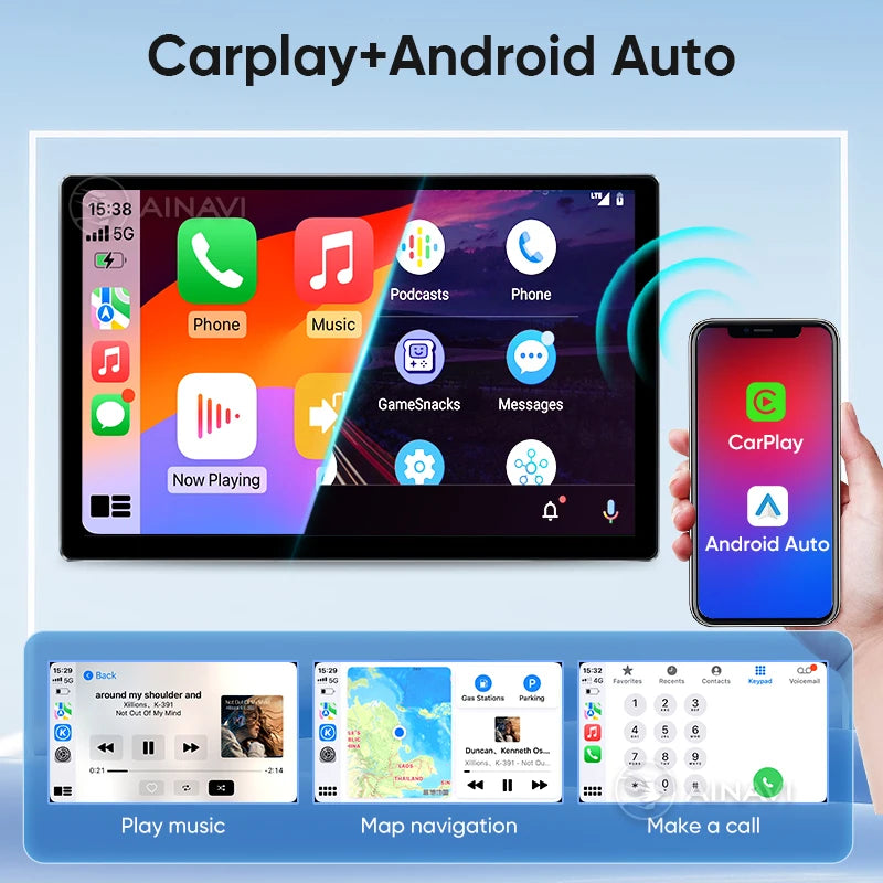 Ainavi 13.1 Inch For Toyota Corolla 2019 2021 2022 RAV4 RAV 4 2020 2023 Car Radio Carplay Android Auto Multimedia Player