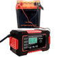 12V 6A Car Battery Charger, LCD Display Intelligent Fast Charging AGM Deep Cycle GEL Lead-Acid Battery