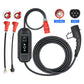 Mobile EV Charger 16A 11KW with Type 2 IEC-62196 Plug and Timer – 5M Cable for Hybrid EVs