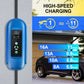 Mobile EV Charger 16A 11KW with Type 2 IEC-62196 Plug and Timer – 5M Cable for Hybrid EVs