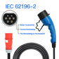 Mobile EV Charger 16A 11KW with Type 2 IEC-62196 Plug and Timer – 5M Cable for Hybrid EVs