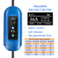 Mobile EV Charger 16A 11KW with Type 2 IEC-62196 Plug and Timer – 5M Cable for Hybrid EVs