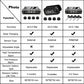 Smart Car TPMS Tire Pressure Monitoring System Solar Power Digital TMPS LCD Display USB Auto Security Alarm Tire Pressure Sensor