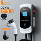 EVSE Wallbox 11KW 22KW 3Phase Vope2 Câble Prise IEC62196-2 Andrea Control Chargeur de voiture pour véhicule électrique Fey123 EV 32A 7.6KW