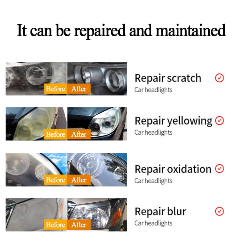 Car Headlight Repair Fluid 20ml