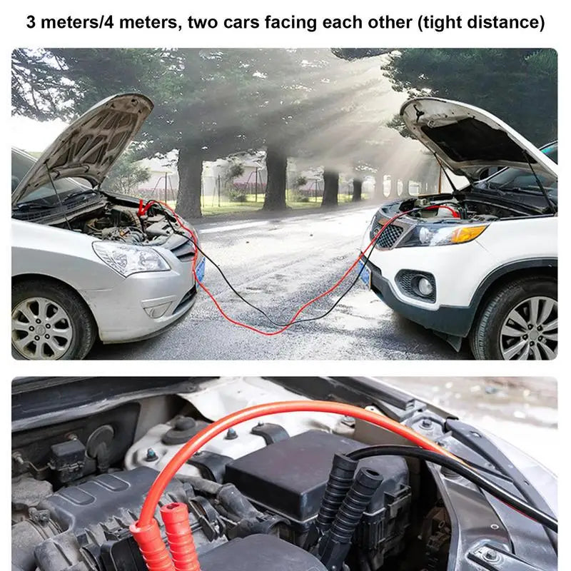 3/4m Battery Jump Starter Cable A for Car Van Truck