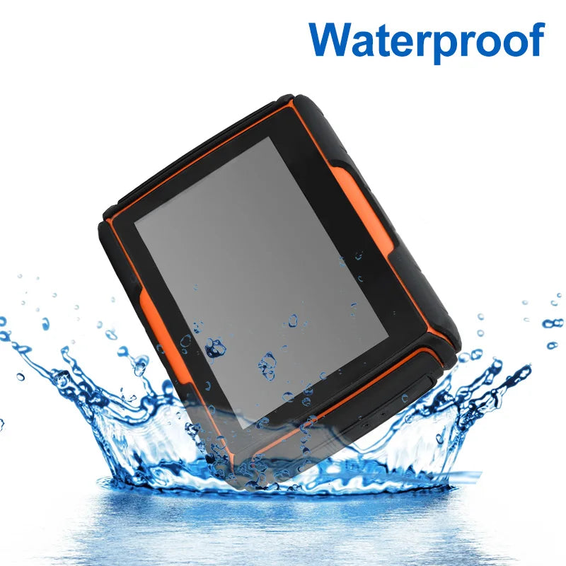 Waterproof GPS Navigation for Car and Motorcycle: IPX67, Bluetooth, FM, AVIN, 8GB Internal Storage