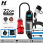 Tiens ons 22KW EV Charger: 3-Phase Electric Car Charger with Vope2, 16A/32A IEC62196-2 Cable, CEE Plug Charging Station