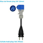 Tiens ons 22KW EV Charger: 3-Phase Electric Car Charger with Vope2, 16A/32A IEC62196-2 Cable, CEE Plug Charging Station