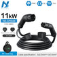 Tiens ons Vope2 au Cable: 5M 32A Vope2 EV Charging Cable, 11KW/22KW IEC62196-2 Female to Male Plug for EVES Charging Stations
