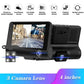 Voiture DVR HD Grand Écran 3 Caméras avec Inversion Enregistreur Vidéo Caméra À Trois Voies Tachygraphe