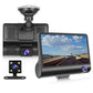 Voiture DVR HD Grand Écran 3 Caméras avec Inversion Enregistreur Vidéo Caméra À Trois Voies Tachygraphe